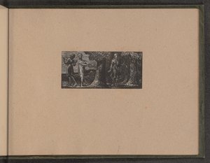 二人の少年に嘲笑されるコリネ（1821年