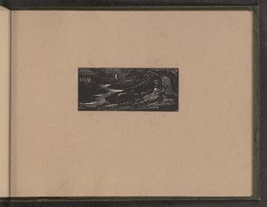 夜に休むコリネット 作： William Blake