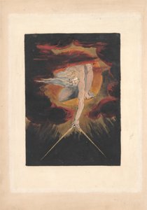 ヨーロッパ。予言、プレート1、口絵 作： William Blake