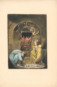 ヨーロッパ。予言、プレート8（ベントレー9） 作： William Blake