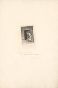 男女のために-パラダイスの門、プレート17、死の扉 作： William Blake