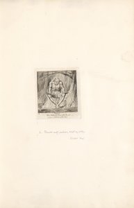 男女のために-パラダイスの門、プレート4、水 作： William Blake