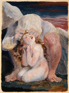 アハニアの書」の扉絵 作： William Blake