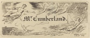 ジョージ・カンバーランドのカード 作： William Blake