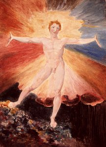 喜ばしい日またはアルビオンのダンス、1794年（wcでエッチング） 作： William Blake
