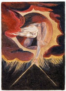 ランベスの「ヨーロッパ：予言」のイラスト 作： William Blake