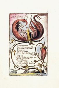 幼児の喜び、1789 作： William Blake