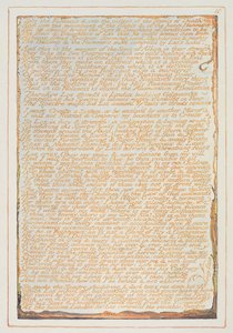 「IntotheFurnaces ...」、「エルサレム」のプレート10 作： William Blake