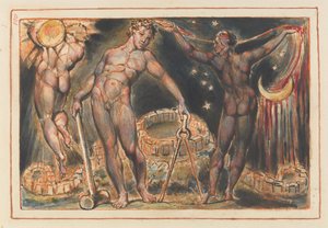 エルサレム、プレート100 作： William Blake