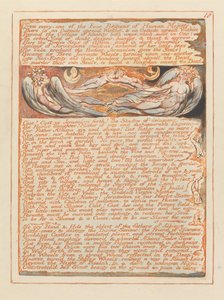 エルサレム、プレート18、4つの地域のすべてから.... 作： William Blake