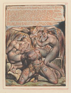 エルサレム、プレート25、そして聞こえた…。 作： William Blake