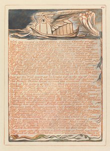 エルサレム、プレート44、1つの一致で.... 作： William Blake