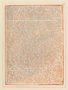 エルサレム、プレート48、これらは彼の最後の言葉でした。 作： William Blake