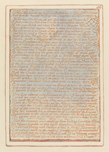 エルサレム、プレート56、それからロスは盛り上がった…。 作： William Blake