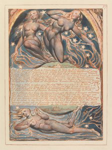 エルサレム、プレート57、そしてバースの声…。 作： William Blake