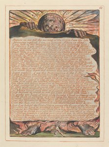 エルサレム、プレート62、私に休息... 作： William Blake