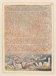 エルサレム、プレート69、それからすべての男性.... 作： William Blake