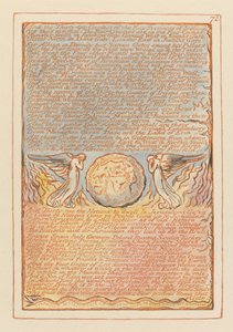 エルサレム、プレート72、そして32の郡.... 作： William Blake