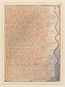 エルサレム、プレート82、エルサレムのうめき声を聞いたことがあります。 作： William Blake