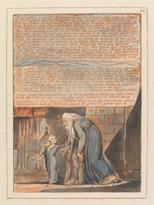 エルサレム、プレート84、ハイゲートの高さ、ハムステッド... 作： William Blake