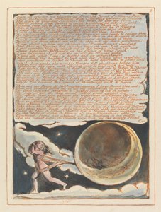 エルサレム、プレート8、私に対して立ち上がった…。 作： William Blake