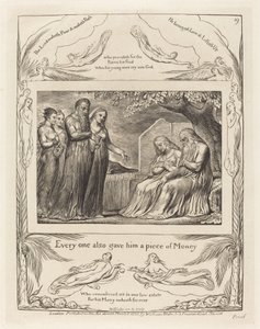 就職チャリティー 作： William Blake