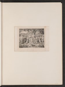 ヨブとその家族 作： William Blake