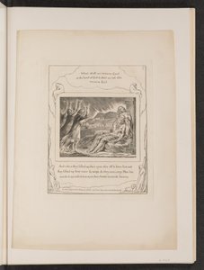 ヨブの掛け布団 作： William Blake