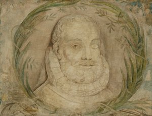 ルイ・ヴァズ・ド・カモアン、1800年頃（テンペラ、カンヴァス） 作： William Blake