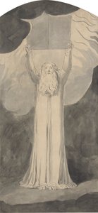 Moisés Recebendo a Lei 作： William Blake