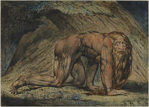 ネブカドネザル 作： William Blake