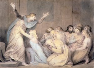 No.0456c 「ヨセフの物語」第3版、1785年頃（紙に鉛筆、水彩、ペン、インク 作： William Blake