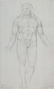 若いときの古いパー、1820 作： William Blake