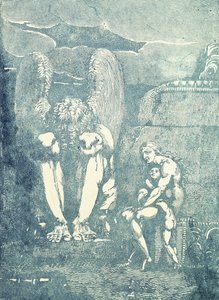 アルビオンの天使たち、1790年代中頃 作： William Blake