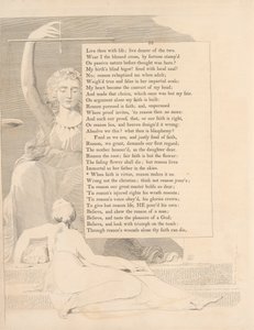 Levy 41 (sivu 92): "Kun usko on hyve, järki tekee siitä sellaisen" 作： William Blake
