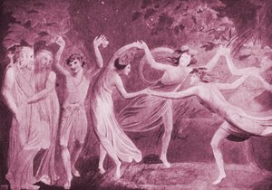 シェイクスピア「真夏の夜 作： William Blake