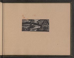 サブリナの銀色の洪水」、1821年。 作： William Blake