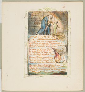 無邪気さの歌と経験の歌ロンドン、1825年頃 作： William Blake