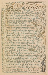 無垢と経験の歌、プレート14、「笑いの歌」（Bentley 15） 作： William Blake