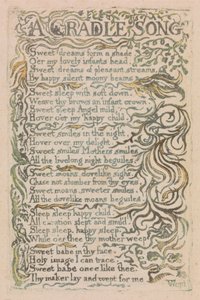 無垢と経験の歌、プレート26、クレードルソング（ベントレー16） 作： William Blake