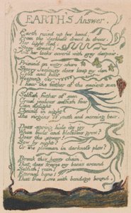 Songs of Innocence and of Experience, Placa 35, "Earth