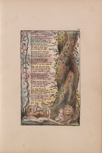 無垢と経験の歌、プレート35、見つかった小さな女の子（ベントレー36） 作： William Blake