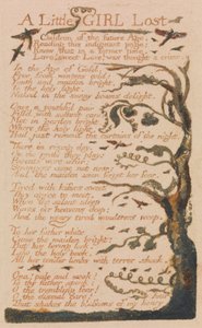 Songs of Innocence and of Experience, levy 44, "A Little Girl Lost" (Bentley 51) 作： William Blake