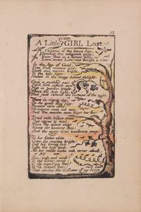 無垢と経験の歌、プレート52、失われた少女（ベントレー51） 作： William Blake