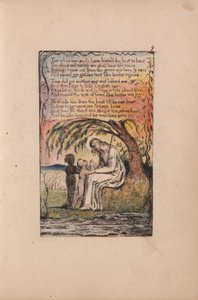 無垢と経験の歌、プレート9、リトルブラックボーイ（ベントレー10） 作： William Blake