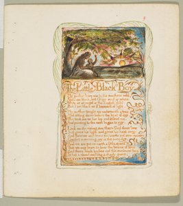 無邪気さと経験の歌。The Little Black Boy（黒人の少年） 1825年頃 作： William Blake