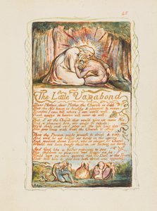 イノセンスと経験の歌：リトルバガボンド、ca。 1825年。 作： William Blake