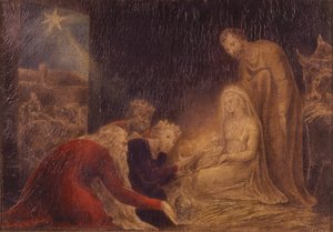 王家の礼拝 作： William Blake