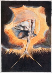 「日の老いたる者」、1793 年 作： William Blake