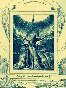 ウィリアム・ブレイクによる「仕事の書」のイラスト 作： William Blake